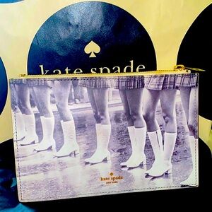 Rare 🪩 Kate Spade ♠️ Retro/Vintage Style 🪩 Pouch  EUC